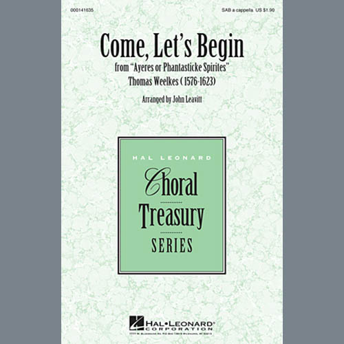 Easily Download John Leavitt Printable PDF piano music notes, guitar tabs for SAB Choir. Transpose or transcribe this score in no time - Learn how to play song progression.