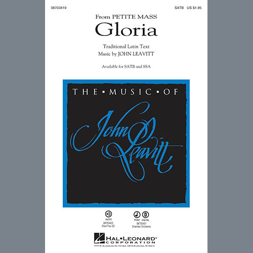 Easily Download John Leavitt Printable PDF piano music notes, guitar tabs for SATB Choir. Transpose or transcribe this score in no time - Learn how to play song progression.