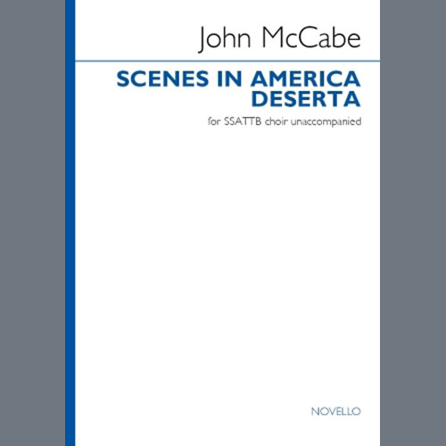Easily Download John McCabe Printable PDF piano music notes, guitar tabs for Choir. Transpose or transcribe this score in no time - Learn how to play song progression.