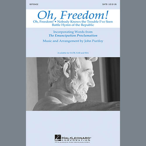 Easily Download John Purifoy Printable PDF piano music notes, guitar tabs for SATB Choir. Transpose or transcribe this score in no time - Learn how to play song progression.