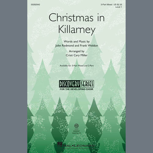 Easily Download John Redmond & Frank Weldon Printable PDF piano music notes, guitar tabs for 2-Part Choir. Transpose or transcribe this score in no time - Learn how to play song progression.