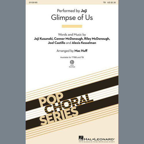 Easily Download Joji Printable PDF piano music notes, guitar tabs for TB Choir. Transpose or transcribe this score in no time - Learn how to play song progression.