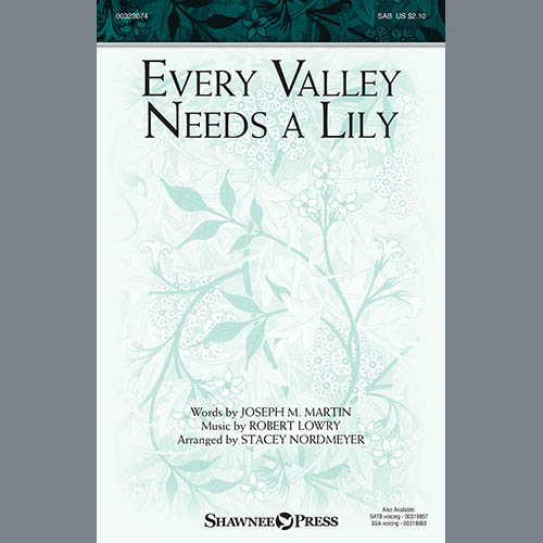 Easily Download Joseph M. Martin and Robert Lowry Printable PDF piano music notes, guitar tabs for SAB Choir. Transpose or transcribe this score in no time - Learn how to play song progression.