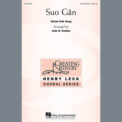 Easily Download Jude Roldan Printable PDF piano music notes, guitar tabs for 3-Part Treble Choir. Transpose or transcribe this score in no time - Learn how to play song progression.
