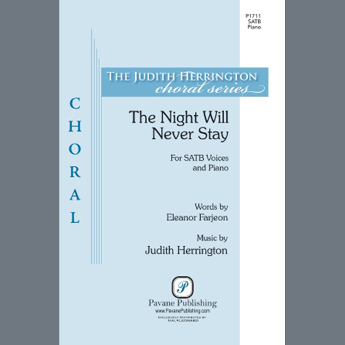 Easily Download Judith Herrington Printable PDF piano music notes, guitar tabs for SATB Choir. Transpose or transcribe this score in no time - Learn how to play song progression.