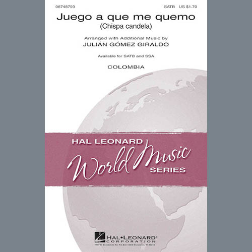 Easily Download Julian Gomez Giraldo Printable PDF piano music notes, guitar tabs for SATB Choir. Transpose or transcribe this score in no time - Learn how to play song progression.
