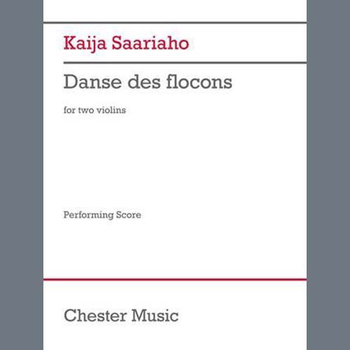 Easily Download Kaija Saariaho Printable PDF piano music notes, guitar tabs for Violin Duet. Transpose or transcribe this score in no time - Learn how to play song progression.