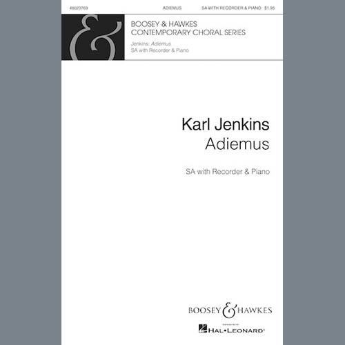 Easily Download Karl Jenkins Printable PDF piano music notes, guitar tabs for 2-Part Choir. Transpose or transcribe this score in no time - Learn how to play song progression.