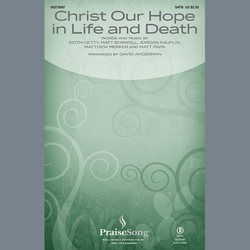 Easily Download Keith and Kristyn Getty Printable PDF piano music notes, guitar tabs for SATB Choir. Transpose or transcribe this score in no time - Learn how to play song progression.