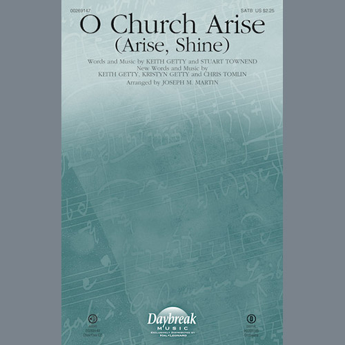 Easily Download Keith and Kristyn Getty Printable PDF piano music notes, guitar tabs for SATB Choir. Transpose or transcribe this score in no time - Learn how to play song progression.
