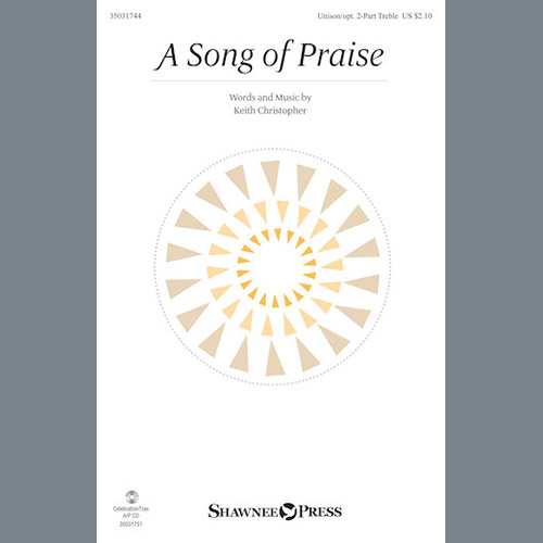 Easily Download Keith Christopher Printable PDF piano music notes, guitar tabs for 2-Part Choir. Transpose or transcribe this score in no time - Learn how to play song progression.