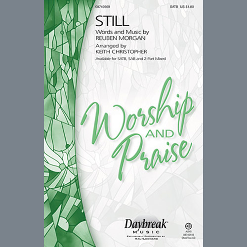 Easily Download Keith Christopher Printable PDF piano music notes, guitar tabs for 2-Part Choir. Transpose or transcribe this score in no time - Learn how to play song progression.