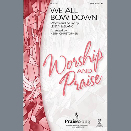 Easily Download Keith Christopher Printable PDF piano music notes, guitar tabs for SATB Choir. Transpose or transcribe this score in no time - Learn how to play song progression.