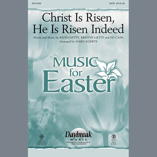 Easily Download Keith Getty, Kristyn Getty and Ed Cash Printable PDF piano music notes, guitar tabs for SATB Choir. Transpose or transcribe this score in no time - Learn how to play song progression.