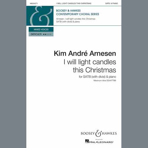 Easily Download Kim Andre Arnesen Printable PDF piano music notes, guitar tabs for SATB Choir. Transpose or transcribe this score in no time - Learn how to play song progression.