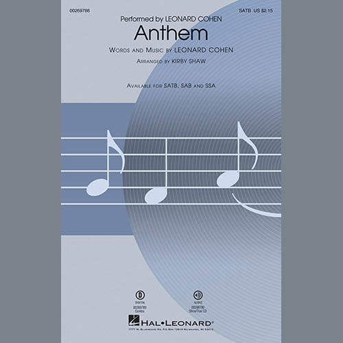 Easily Download Kirby Shaw Printable PDF piano music notes, guitar tabs for SAB Choir. Transpose or transcribe this score in no time - Learn how to play song progression.