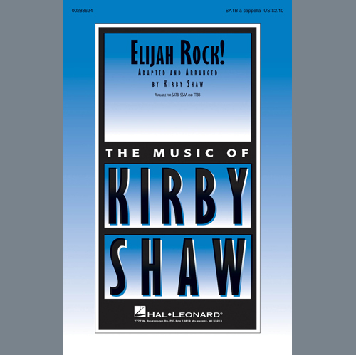 Easily Download Kirby Shaw Printable PDF piano music notes, guitar tabs for SSA Choir. Transpose or transcribe this score in no time - Learn how to play song progression.