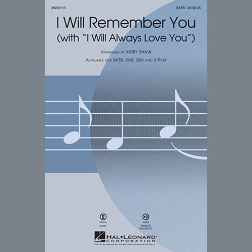 Easily Download Kirby Shaw Printable PDF piano music notes, guitar tabs for SAB Choir. Transpose or transcribe this score in no time - Learn how to play song progression.