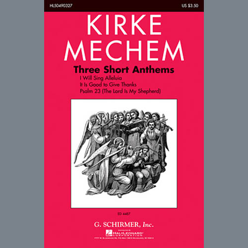 Easily Download Kirke Mechem Printable PDF piano music notes, guitar tabs for SATB Choir. Transpose or transcribe this score in no time - Learn how to play song progression.