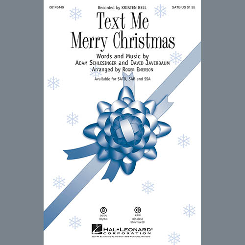 Easily Download Kristen Bell Printable PDF piano music notes, guitar tabs for SATB Choir. Transpose or transcribe this score in no time - Learn how to play song progression.