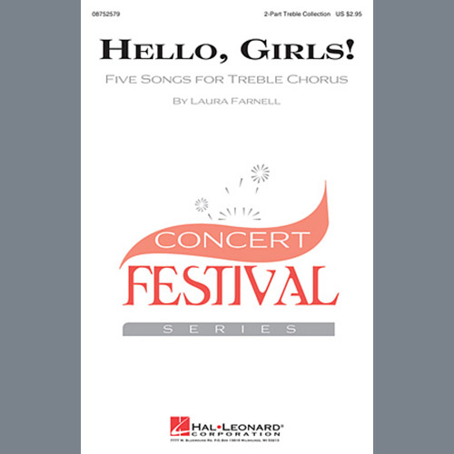 Easily Download Laura Farnell Printable PDF piano music notes, guitar tabs for 2-Part Choir. Transpose or transcribe this score in no time - Learn how to play song progression.