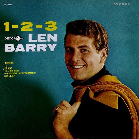 Easily Download Len Barry Printable PDF piano music notes, guitar tabs for Piano, Vocal & Guitar Chords. Transpose or transcribe this score in no time - Learn how to play song progression.