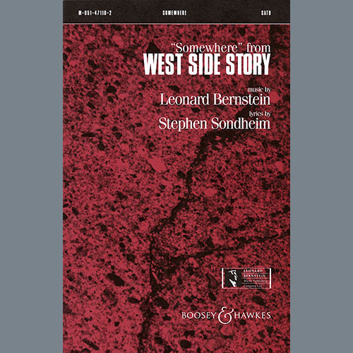 Easily Download Leonard Bernstein & Stephen Sondheim Printable PDF piano music notes, guitar tabs for SATB Choir. Transpose or transcribe this score in no time - Learn how to play song progression.