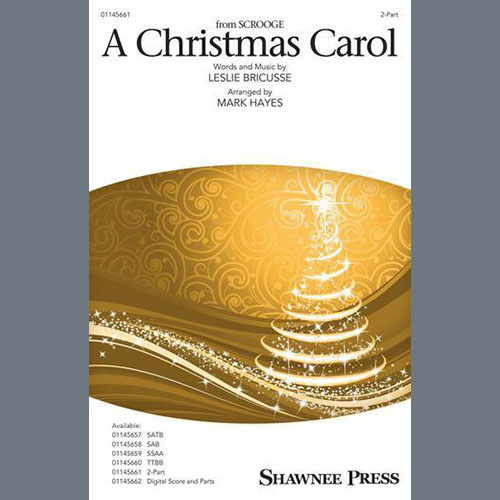 Easily Download Leslie Bricusse Printable PDF piano music notes, guitar tabs for 2-Part Choir. Transpose or transcribe this score in no time - Learn how to play song progression.