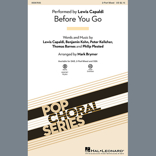 Easily Download Lewis Capaldi Printable PDF piano music notes, guitar tabs for 2-Part Choir. Transpose or transcribe this score in no time - Learn how to play song progression.