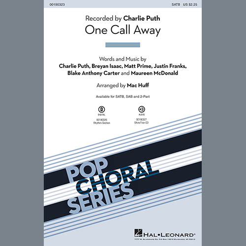 Easily Download Mac Huff Printable PDF piano music notes, guitar tabs for SAB Choir. Transpose or transcribe this score in no time - Learn how to play song progression.