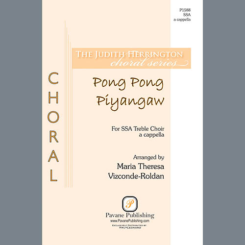 Easily Download Maria Theresa Vizconde-Roldan Printable PDF piano music notes, guitar tabs for SSA Choir. Transpose or transcribe this score in no time - Learn how to play song progression.