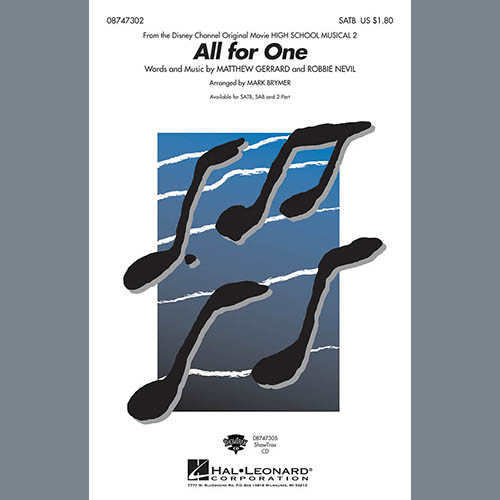 Easily Download Mark Brymer Printable PDF piano music notes, guitar tabs for SATB Choir. Transpose or transcribe this score in no time - Learn how to play song progression.