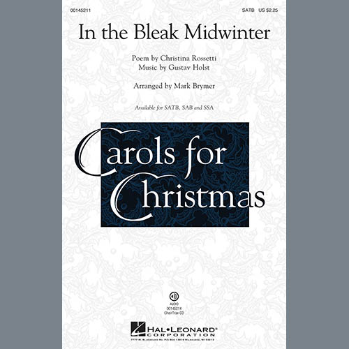 Easily Download Mark Brymer Printable PDF piano music notes, guitar tabs for SATB Choir. Transpose or transcribe this score in no time - Learn how to play song progression.