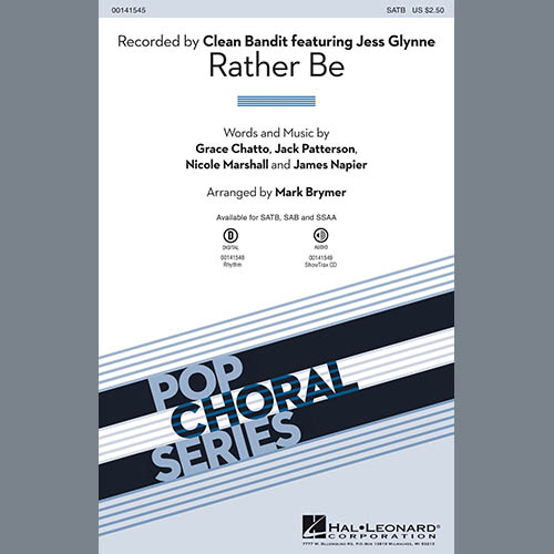 Easily Download Mark Brymer Printable PDF piano music notes, guitar tabs for SATB Choir. Transpose or transcribe this score in no time - Learn how to play song progression.