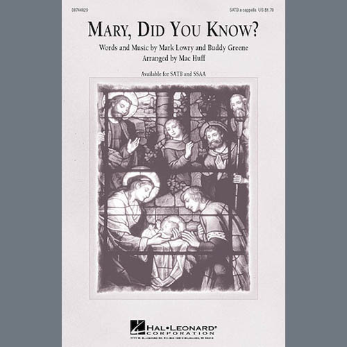 Easily Download Mark Lowry Printable PDF piano music notes, guitar tabs for SATB Choir. Transpose or transcribe this score in no time - Learn how to play song progression.