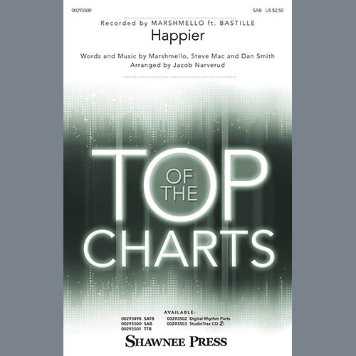 Easily Download Marshmello & Bastille Printable PDF piano music notes, guitar tabs for SAB Choir. Transpose or transcribe this score in no time - Learn how to play song progression.