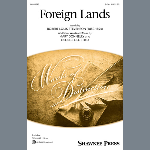 Easily Download Mary Donnelly and George L.O. Strid Printable PDF piano music notes, guitar tabs for 2-Part Choir. Transpose or transcribe this score in no time - Learn how to play song progression.