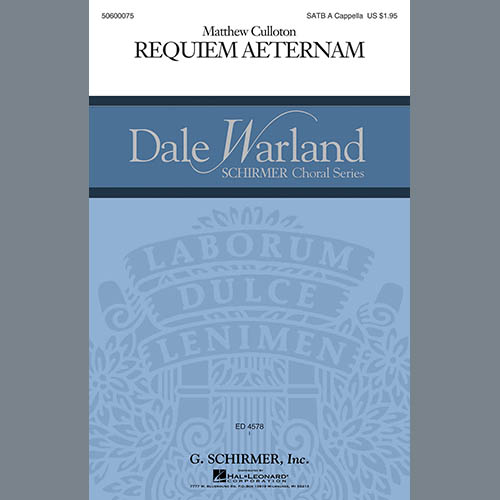 Easily Download Matthew Colluton Printable PDF piano music notes, guitar tabs for SATB Choir. Transpose or transcribe this score in no time - Learn how to play song progression.
