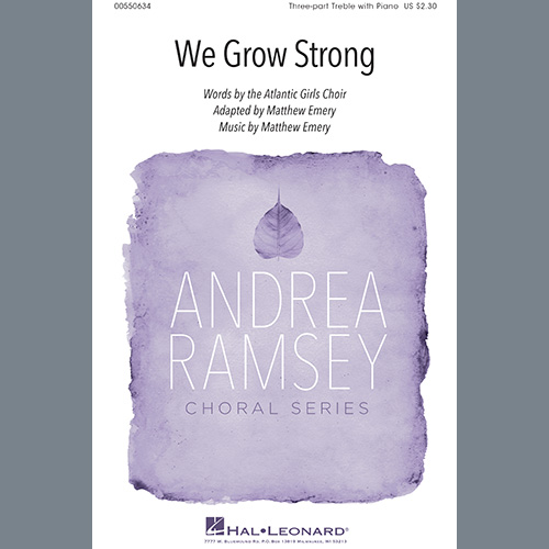 Easily Download Matthew Emery Printable PDF piano music notes, guitar tabs for 3-Part Mixed Choir. Transpose or transcribe this score in no time - Learn how to play song progression.