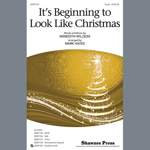 Easily Download Meredith Willson Printable PDF piano music notes, guitar tabs for 2-Part Choir. Transpose or transcribe this score in no time - Learn how to play song progression.