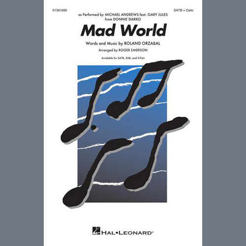 Easily Download Michael Andrews Feat. Gary Jules Printable PDF piano music notes, guitar tabs for SATB Choir. Transpose or transcribe this score in no time - Learn how to play song progression.