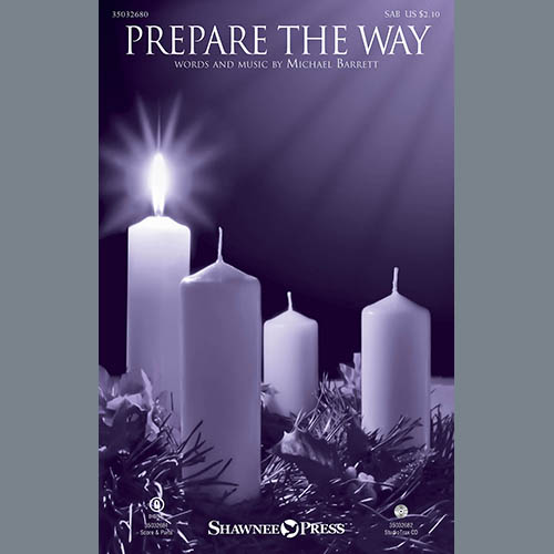 Easily Download Michael Barrett Printable PDF piano music notes, guitar tabs for SAB Choir. Transpose or transcribe this score in no time - Learn how to play song progression.