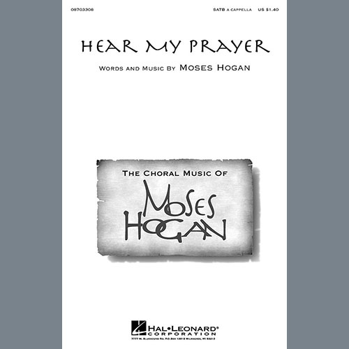 Easily Download Moses Hogan Printable PDF piano music notes, guitar tabs for SATB Choir. Transpose or transcribe this score in no time - Learn how to play song progression.