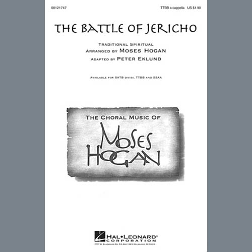 Easily Download Moses Hogan Printable PDF piano music notes, guitar tabs for TTBB Choir. Transpose or transcribe this score in no time - Learn how to play song progression.