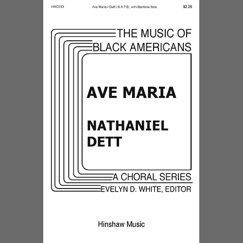 Easily Download Nathaniel Dett Printable PDF piano music notes, guitar tabs for SATB Choir. Transpose or transcribe this score in no time - Learn how to play song progression.