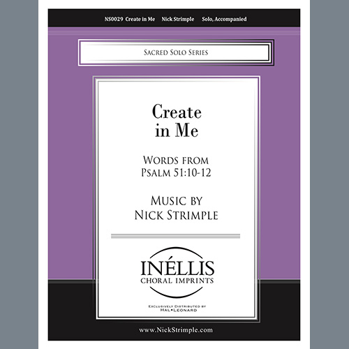 Easily Download Nick Strimple Printable PDF piano music notes, guitar tabs for Piano & Vocal. Transpose or transcribe this score in no time - Learn how to play song progression.