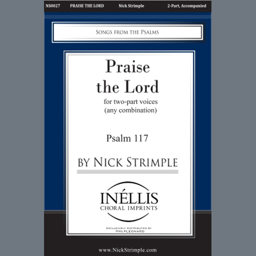 Easily Download Nick Strimple Printable PDF piano music notes, guitar tabs for 2-Part Choir. Transpose or transcribe this score in no time - Learn how to play song progression.