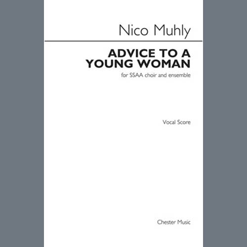Easily Download Nico Muhly Printable PDF piano music notes, guitar tabs for SSAA Choir. Transpose or transcribe this score in no time - Learn how to play song progression.