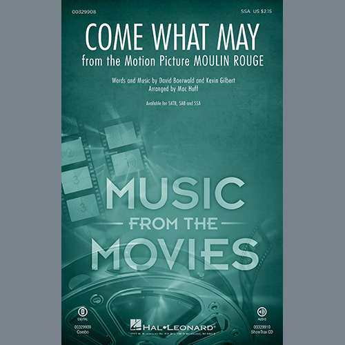 Easily Download Nicole Kidman & Ewan McGregor Printable PDF piano music notes, guitar tabs for SSA Choir. Transpose or transcribe this score in no time - Learn how to play song progression.