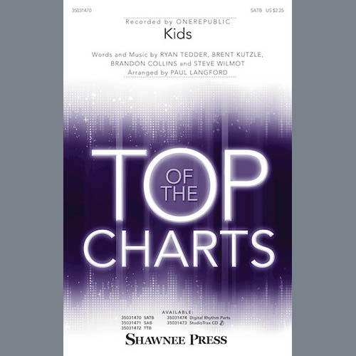 Easily Download OneRepublic Printable PDF piano music notes, guitar tabs for SATB Choir. Transpose or transcribe this score in no time - Learn how to play song progression.